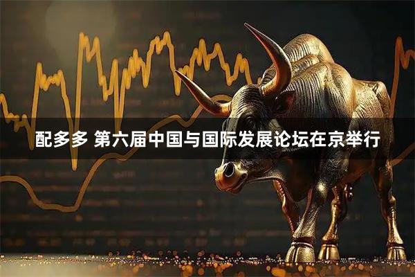 配多多 第六届中国与国际发展论坛在京举行